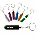 Aluminum Pill Tube w/ Key Chain